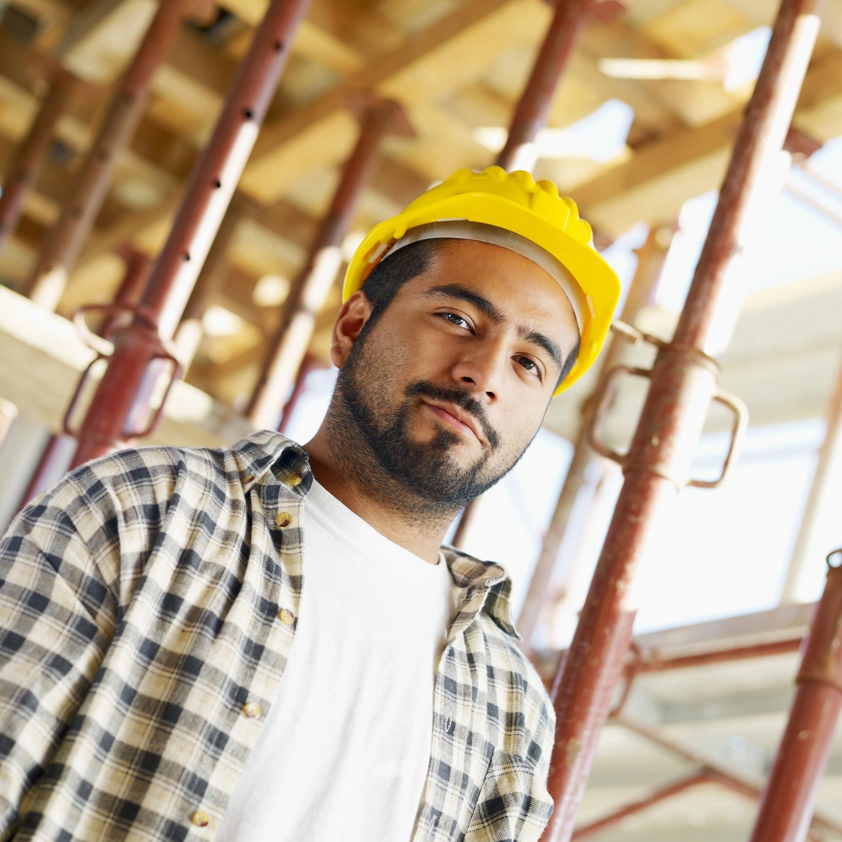 Construction professional portrait